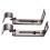 Aloha2PCS19.05mm Support de tringle à rideaux réglable (Café) 1