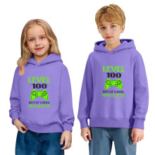 100 Days Of School Hoodies Boys Girls Kids Casual Hooded Sweatshirt Long Sleeve Pullover 100 Days Celebration Stylish Tops