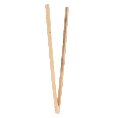 Cleaning Grabber Bamboo Trash Picker Tool Beige 1Pcs