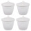 12Pièces Creuset Polyvalent Céramique Isolation Chimique Usage Maison 1