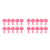 20Pcs Red Plastic Pet Feeding Scoop Easy Clean Pet Grain Spoon 1