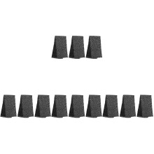 12Pcs Black Exfoliating Bath Towels Back Scrubbers for Shower Cleaning