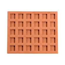 Little Brick Silicone Mould Miniature Landscape Structure Dollhouse Crafting 30 Square Bricks