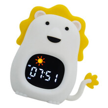 Desk Alarm Clock with Adjustale Soft Light And 6 Melodies Children Room Decoration For Easily Kids Waking Up Clock