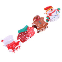 Lot de 4 pinces à cheveux de Noël pour femmes et filles
