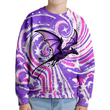 Boys' Cartoon Pattern Crew Neck Long Sleeve Sweatshirt (1Y 7Y)