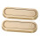 2pcs Heavy Duty Removable Wall Hooks Gold Color Foldable Rotatable Easy Install Space Saving Decorative Hooks for Bath Kitchen 1