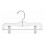 Cabide infantil transparente de plástico para calças/saias - 10" (25) 1