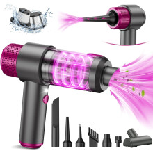 Handheld cordless car vacuum cleaner, 15000PA high-power car vacuum cleaner and air dust collector