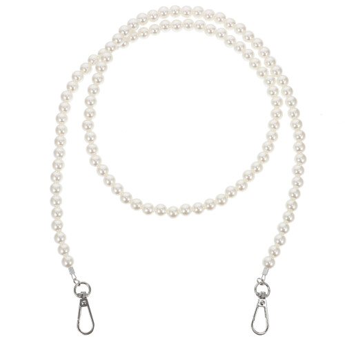 4Pcs Easy-Install Pearl Bag Shoulder Chains for Bag Decoration