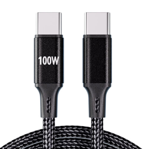 Ισχυρό καλώδιο φόρτισης USB C 100W τύπου C σε καλώδιο γρήγορης φόρτισης από νάιλον