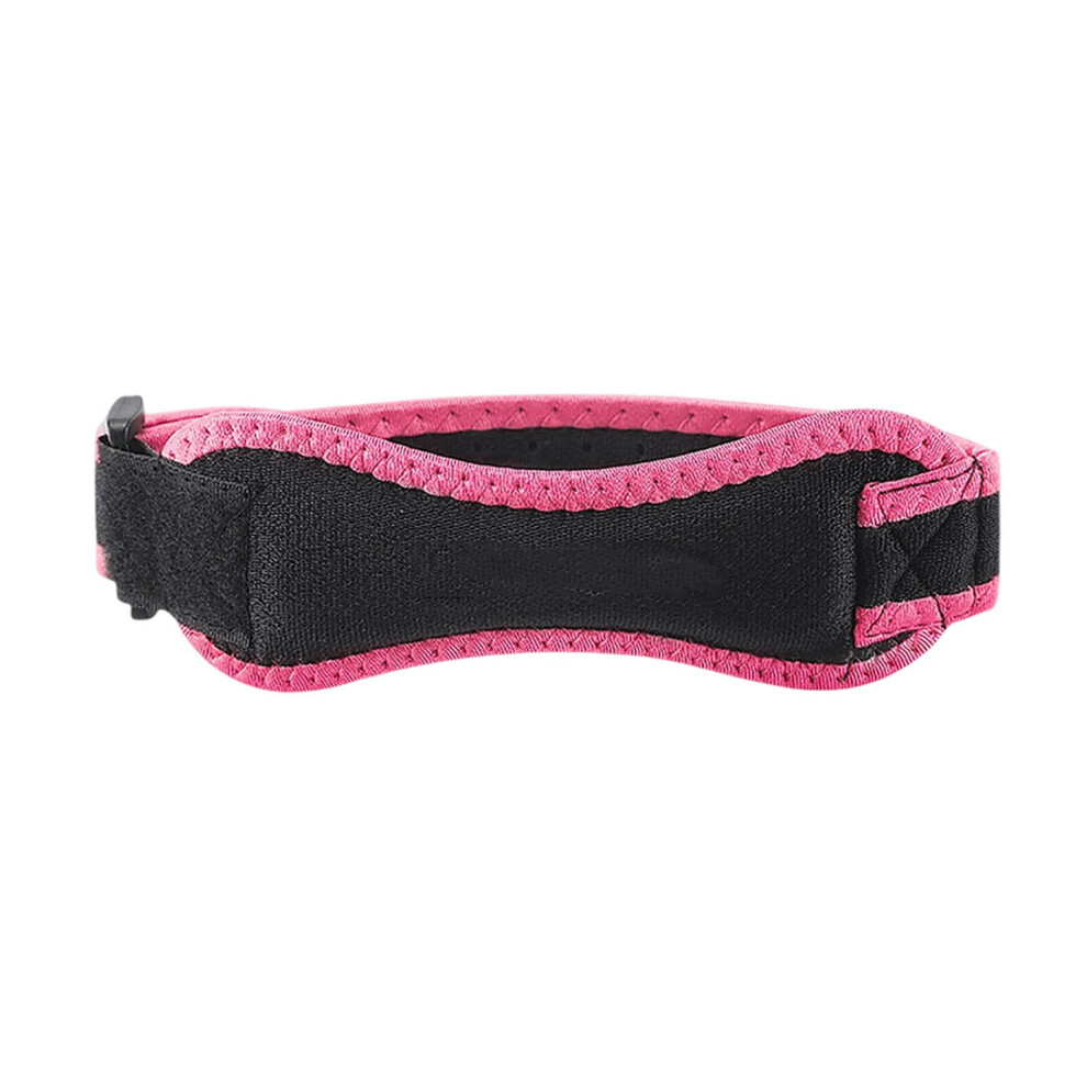 Pink Sports Patellar Tendon Support Strap Â Breathable, Absorbing Knee Brace For Injury Prevention, Compatible With Running, Hiking & Sports