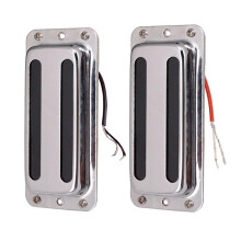 2 Pieces 6 Strings Humbucker Double Coil Pickup Acoustic Electric Transducer