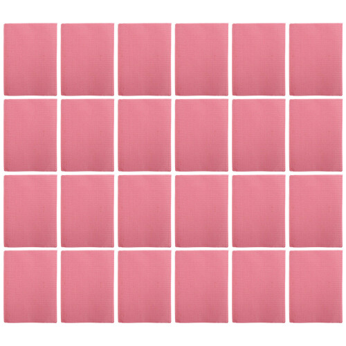 250Pcs Pink Double-Layer Waterproof Disposable Mat for Salon Practice