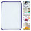 Elegant White Enamel Rectangular Serving Tray for Bread Fruit and Appetizer Use 1