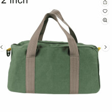 Hand Held Waterproof Canvas Tool Bag, Wide Mouth, Multiple Sizes, with Hand Strap – Compatible with All Tools