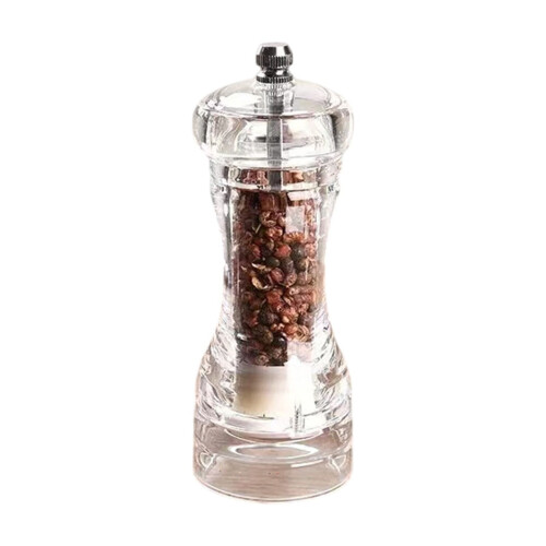 B Medium Pepper Grinder With Adjustable Settings And Sturdy Acrylic Construction