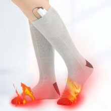 Upgraded Electric Heated Socks, 3.7V 2200mAh Battery, Unisex, for Winter Outdoor Sports, Compatible with Hunting/Cycling/Skiing