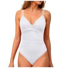 Women's One-Piece Swimsuit with Tummy Control and Wire