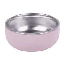Ciotola per bambini in acciaio inox con ventosa e rivestimento in silicone.