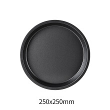 12-Inch Round Non-Stick Pizza Baking Pan | Commercial & Home Use | Even Heat Distribution for Thin Crust & Deep Dish Pizzas | Easy Release & Cleaning