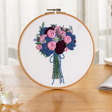 Tax Free Weekend Embroidery Kit Set for Beginners-Handmade Embroidery DIY