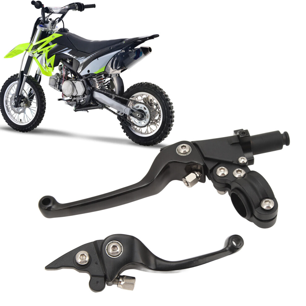2 Pcs 7/8In Motorcycle Brake Clutch Levers For 110-250Cc Atv Dirt Bike 3511387131524