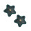 2Pcs Green Plastic Multi-Grids Candy Shaped Food Storage 1