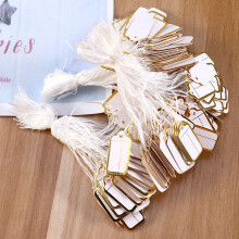 500Pcs Golden Price Tag Paper Material for Sale and Display