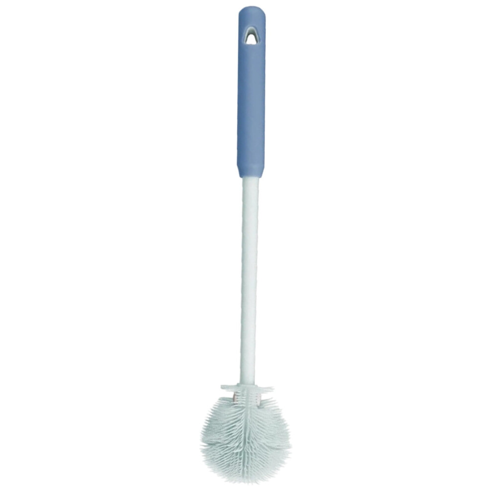 360 Flexible Silicone Bottle Brush with Long Handle – Soft Deep-Cleaning Brush for Narrow Neck, Water & Baby Bottles