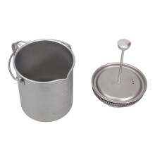 Portable Metal Pouring Over Coffee Pots With French Presses Designs Stainless Steel Meshes Camping Coffee Maker