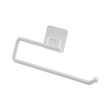 Suporte de papel de parede branco para rolo de papel (1 unidade)