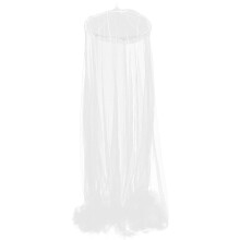 2Pcs Stretchy White Bed Hanging Net Mesh Canopy for Student Use