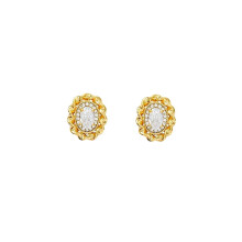 French Vintage Zircon Stud Earrings – Elegant, Luxurious & Perfect for Everyday Wear