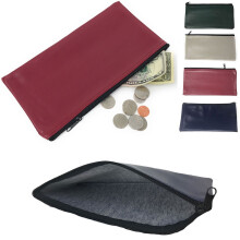Zippered Bank Deposit Carry Pouch Bags 12 pcs