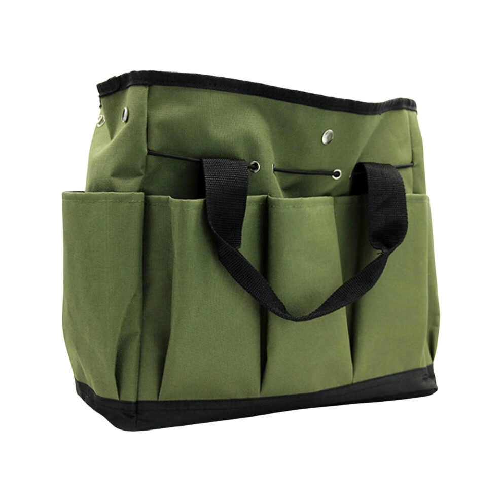 Garden Tool Bag Organizer, Tote Storage Bag With 8 Pocket, Heavy Duty Oxford Garden Tote Caddy, Gardening Tool Kit Holder For Indoor And Outdoor 9496895218063