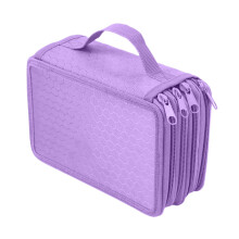 Cloth Student Stationery Pencil Case Popular 72 Color Pencils Large Capacity Storage