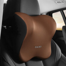 Memory Foam Neck Pillow under $5 – Breathable Car & Office Lumbar Support Cushion, Compatible with Headrests, 20x25cm