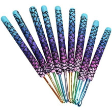 Warm Crochet Hooks Ergonomic Mermaid Set 9 Sizes