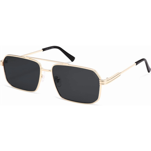 Γυαλιά ηλίου Retro Polarized Square για γυναίκες και άνδρες, μεγάλα μεταλλικά γυαλιά ηλίου