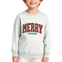 Youth Boys Long Sleeve Crew Neck Letter Graphic Sweatshirt – Lightweight Soft Pullover, Casual Fall/Winter Wear, School & Holiday Outfit