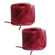 Durablility Flat Organza Shoelaces 100cm/120cm Long for Kids Teens Athletic Shoes Trainers