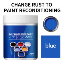 Rust Converter, Rust Paint, Weatherproof Rust Converter Paint for Metal, Rust Converter for Metal, Water-Based Metallic Paint 500g