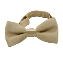 Adjustable Bow Ties Kids Bow Tie Lightweight Casual Formal Child Tux Bowties for Khaki