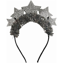 Serre-tête à cheveux étoilé pour les fêtes du Nouvel An