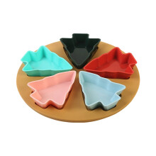 Novelty Shaped Holiday Party Serving Platter for Festive Snack Display and Food Presentation at Gatherings