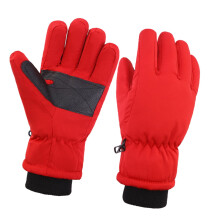 Thermal Insulated Children's Snow Gloves Shell Split Finger Detail For Sledding & Hiking