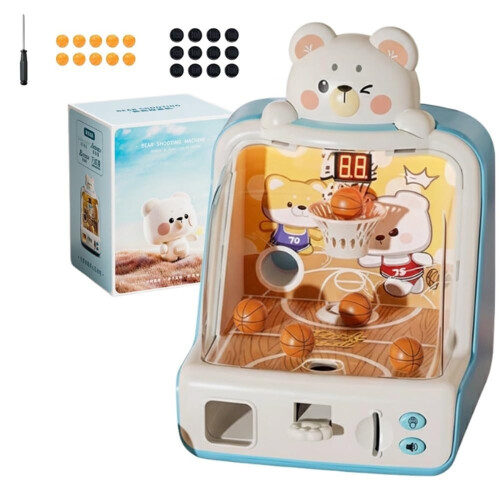 Dinosaur Tabletop Basketball Game Electronic Machine with