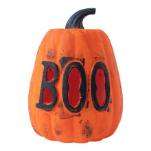 Halloween Carvable Pumpkin Large Light up LED Artificial Foam Tall Carved Pumpkins Jack O Lantern with Templates Paints