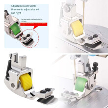 Versatile Rolled Hemmer Presser Foot Function Zipper Hem Foot Sewing Machine Accessories Hemming Tool Durable Steadilty Sewing Machine Edge Bar